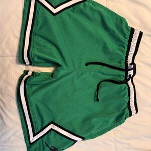 Jordan Green Shorts with Black Waistband